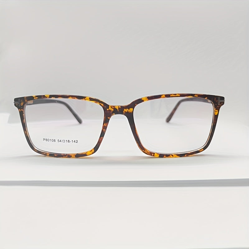 Men's Square Frame Anti Light Glasses