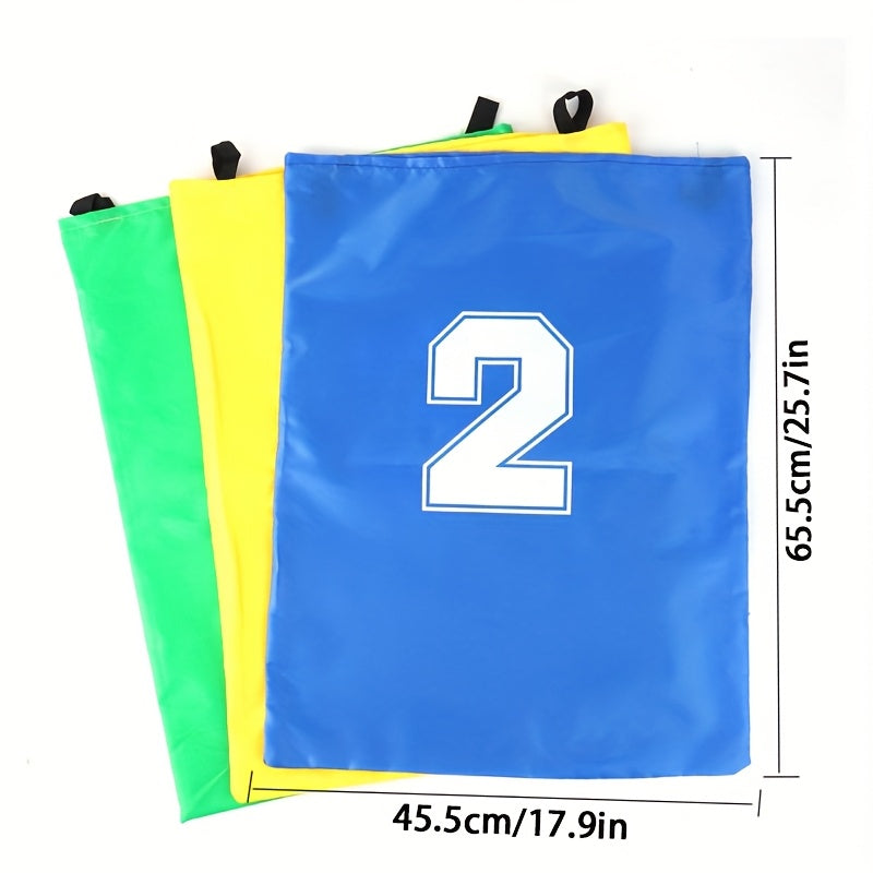 Canvas Potato Sack Game Bags - 4 Pack - Feather Red