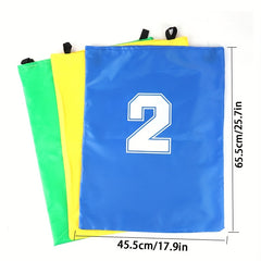 Canvas Potato Sack Game Bags - 4 Pack - Feather Red