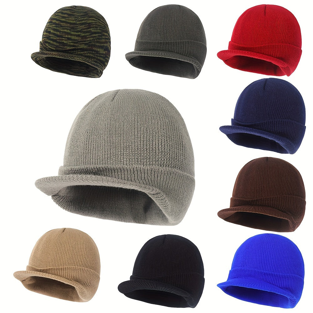 Beanie Knit Hat Winter Warmth Ear Protection