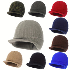 Beanie Knit Hat Winter Warmth Ear Protection