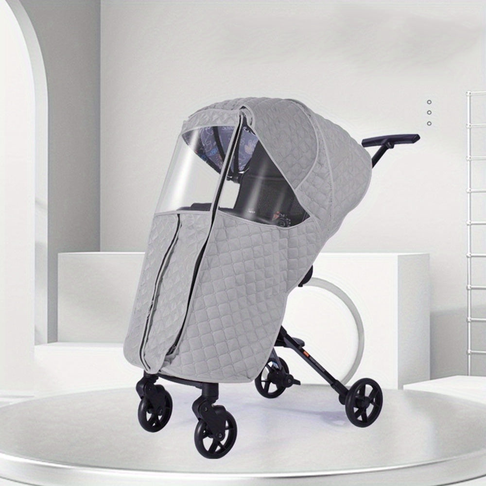 Baby Stroller Accessories Rain Cover Full Raincoat