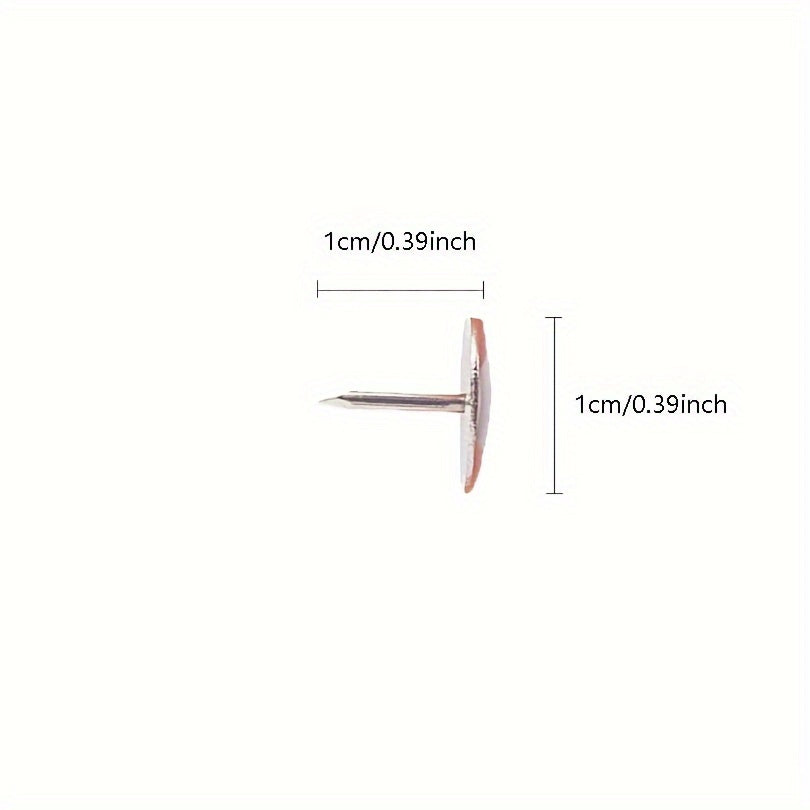 Thumbtack Nail Wall Cloth Wood Round Head Press Pin Fixing Device