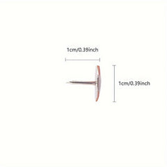 Thumbtack Nail Wall Cloth Wood Round Head Press Pin Fixing Device