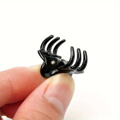 12pcs Mini Hair Claws Plastic Hairpins Hair Clips For Girls