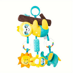 USATDD Soft Animal Hanging Rattle Toy for Babies