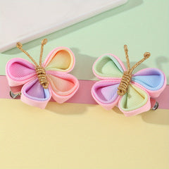 Girls Butterfly Hair Clip Side Clip Headwear Hair Accessories