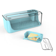 Butter Dish Butter Cutter Box With Transparent Cover Butter Keeper