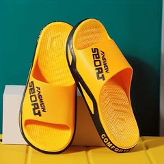 Men's Quick Drying Non Slip Slides - Comfortable Indoor/Outdoor Summer Sandals