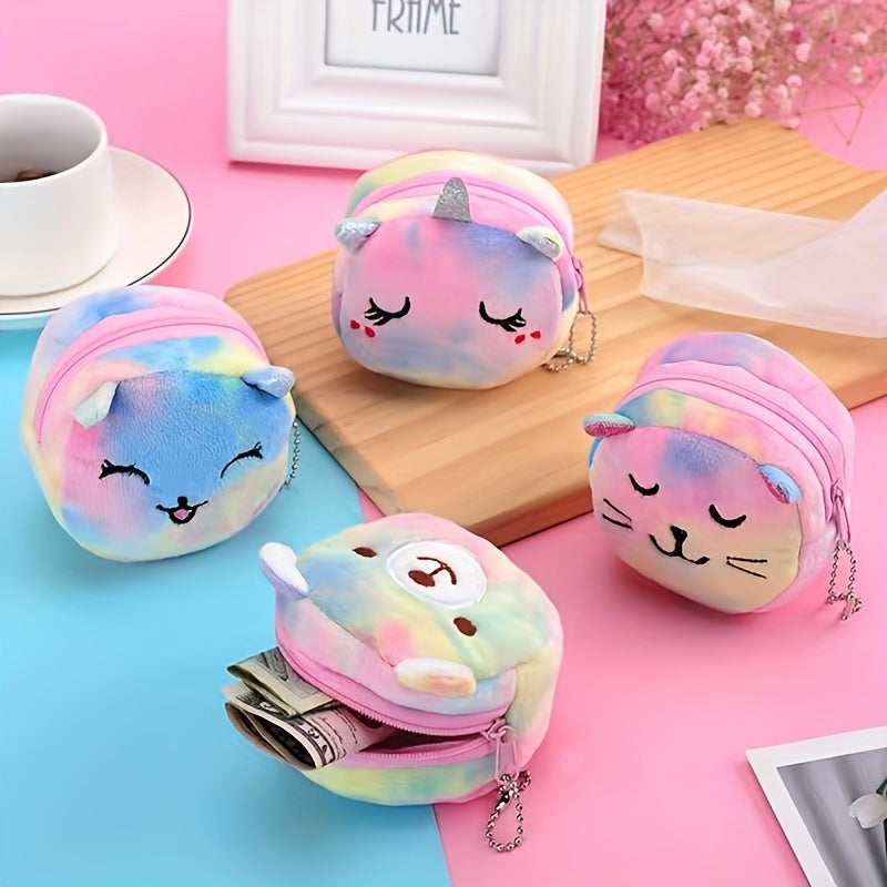 Cartoon Lipstick Storage Bag Coin Purse Wallet Bags for Girls