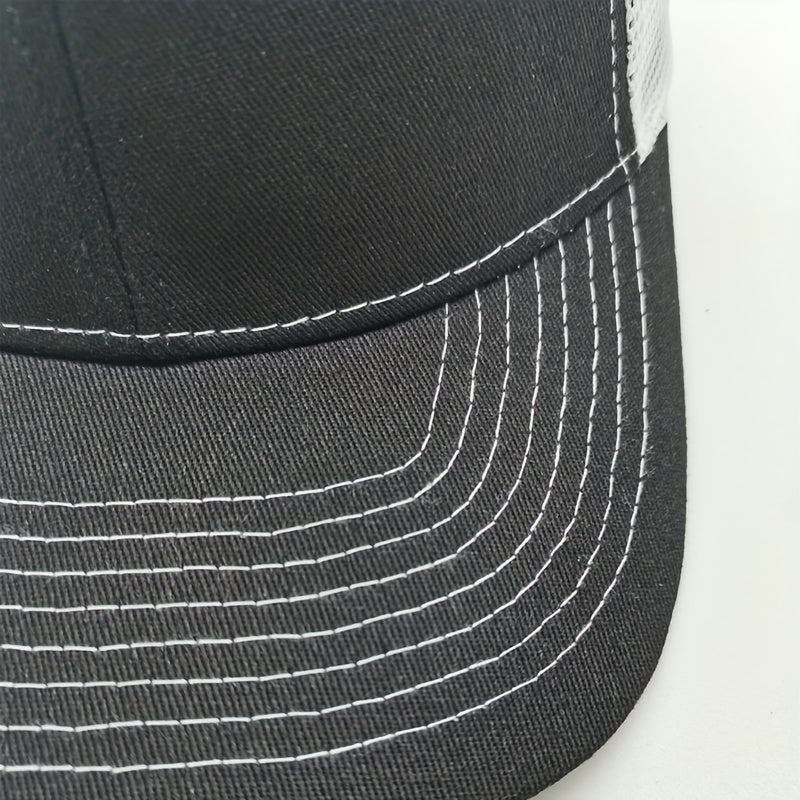 High PAPA Mesh Hat Unisex Adjustable Summer Print Baseball Cap