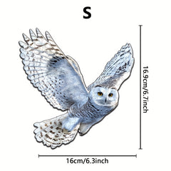 Whimsy Wooden Owl Puzzle Colorful Parrot Art Brain Teaser Focus Enhancer