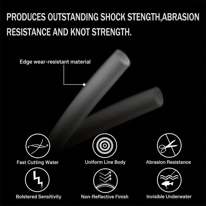 1000m Strong Pull Shock Absorber Fishing Line Clear Nylon Monofilament
