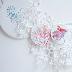 1pc Bubble Craft Metal Cutting Dies for Card Making