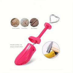 1pc Shoe Adjustable Stretcher Anti-wrinkle Plastic Shoe Stretcher