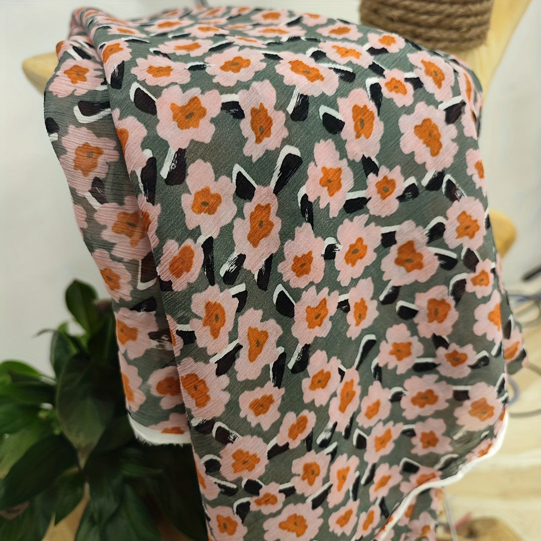 1yd Georgette Silk Fabric for DIY Clothes Pants Dress