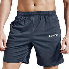 ZENGVEE Men's 7 Quick Dry Gym Running Shorts