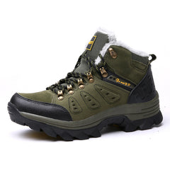 Men's Warm Anti-skid Snow Boots Thermal Hiking Shoes
