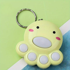 Octopus Cat Paw Memory Game Machine Keychain - Gift