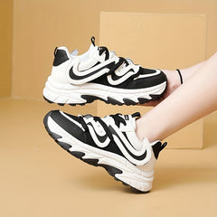 Thick Sole Chunky Sneakers Non Slip Dad Shoes