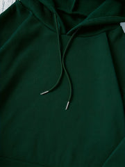 Dragon Print Hooded Sweater with Kangaroo Pocket