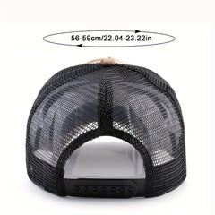 Unisex Camouflage Baseball Cap Animal Embroidery