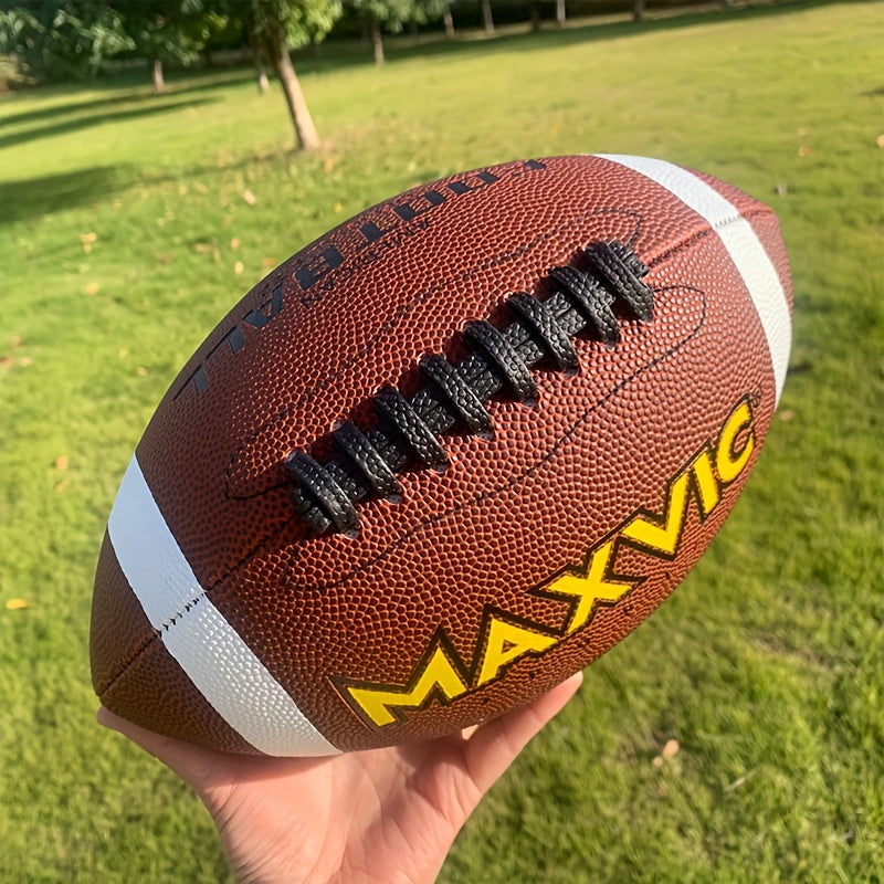 American Football Indoor/Outdoor Training Rugby with Pump