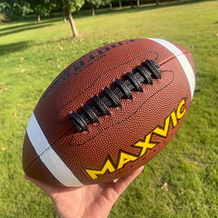 American Football Indoor/Outdoor Training Rugby with Pump