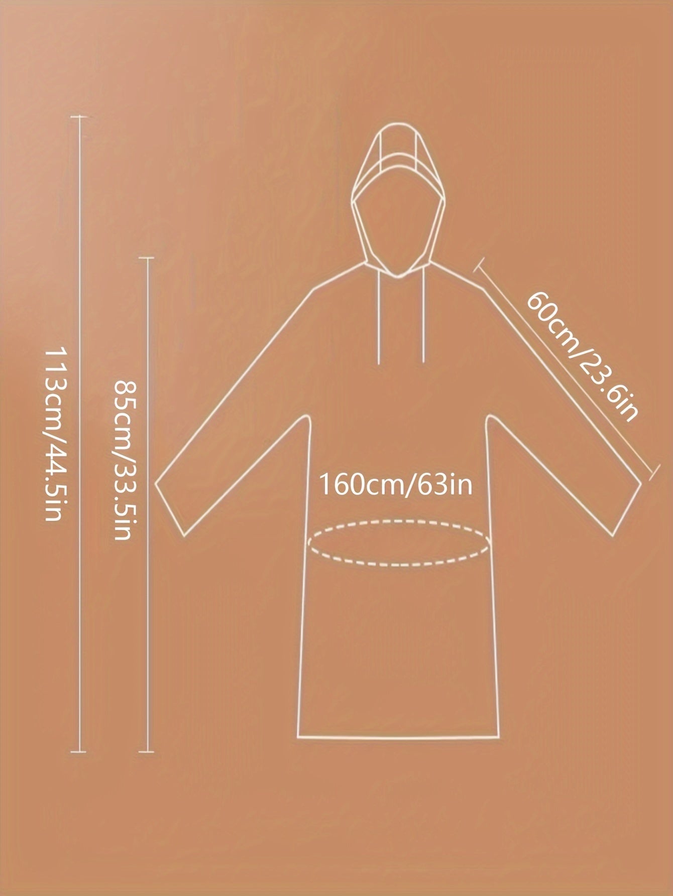 Disposable Raincoat for Outdoor Activities