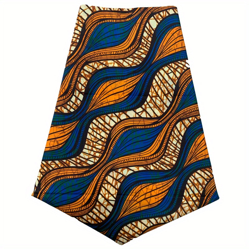 6yard 548 RealWax Ankara Fabric Background Africa Polyester Print