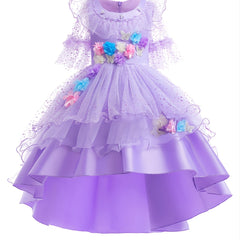 Girls Princess Dress Christmas Party Costume Dress Up