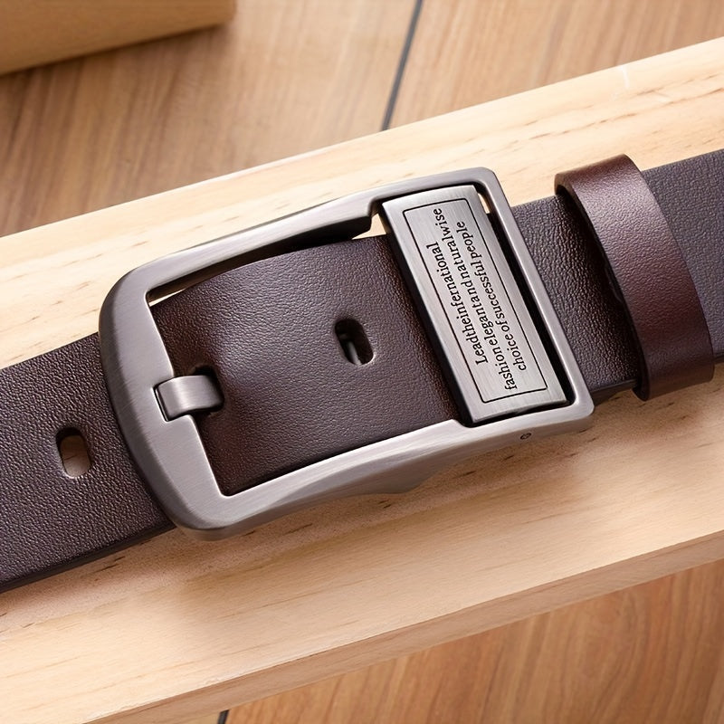 Retro Pin Buckle Belt Men's Casual Business Versatile Pants Belt