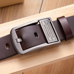 Retro Pin Buckle Belt Men's Casual Business Versatile Pants Belt