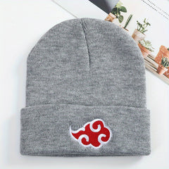Embroidered Anime Wool Hat Xiangyun Knitting Cold Hat