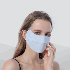 Women's Sunscreen Ice Silk Face Mask - Anti UV Cycling Dust Mask