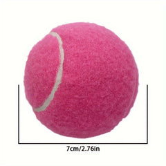 4pcs Training Tennis Ball Practice Ball With Bag for Beginners