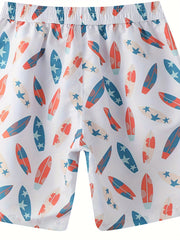 Men's Palm Tree Beach Shorts for Summer