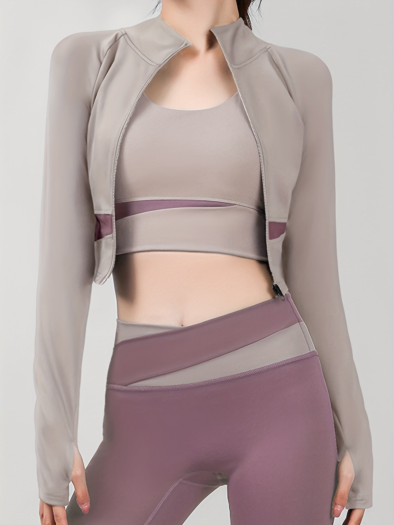 Sports Cropped Jacket for Women