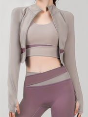 Sports Cropped Jacket for Women