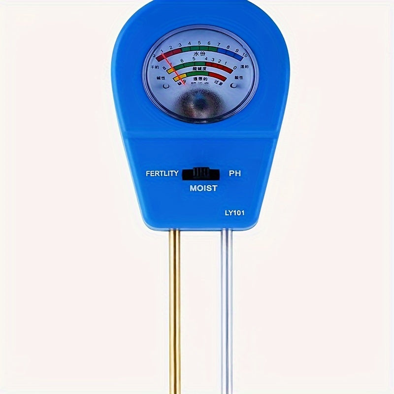 3-in-1 Soil Tester: Moisture, Health, pH Meter for Plants