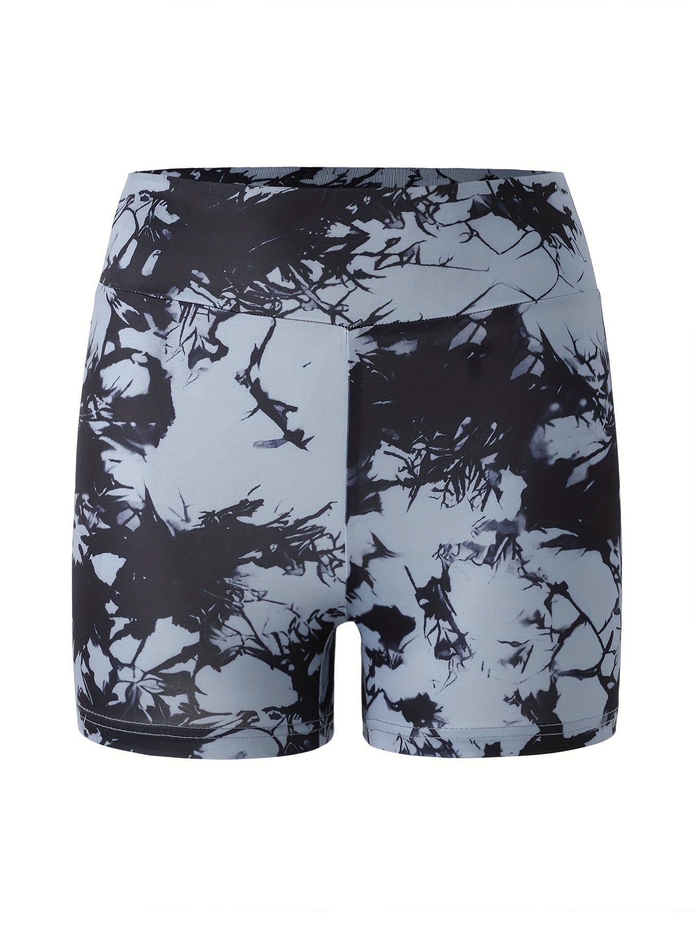 Tie Dye Seamless High Waist Yoga Cycling Shorts