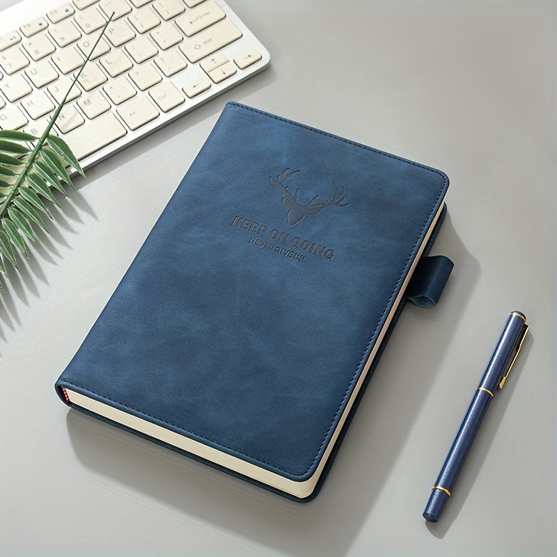 200 Pages A5 Leather Notebook