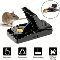 12pcs Mouse Traps Safe & Reusable Rat Humane Mice Trap Indoor Chipmunk Trap
