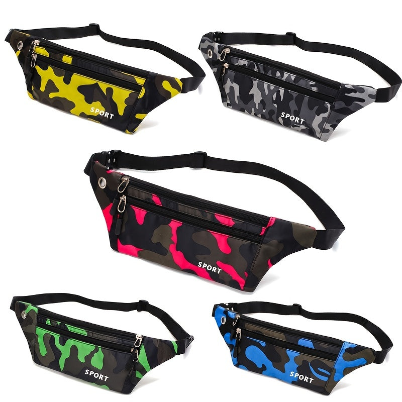 Men's Waterproof Waist Bag for Outdoor Sports