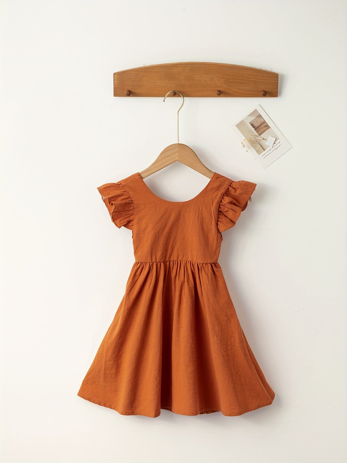 Baby Girl's Ruffle Pleated Dress for Casual Occasions