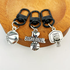 Vintage Sports Ball Keychains 3pcs Set Ideal Gift