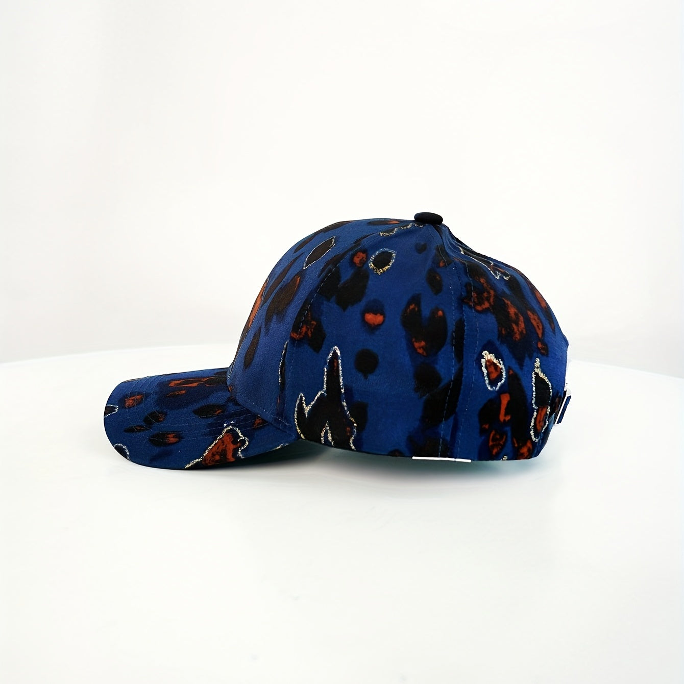 Leopard Print Baseball Cap Hip Hop Hot Stamping Sun Hat Adjustable Sunscreen Gol