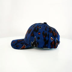 Leopard Print Baseball Cap Hip Hop Hot Stamping Sun Hat Adjustable Sunscreen Gol