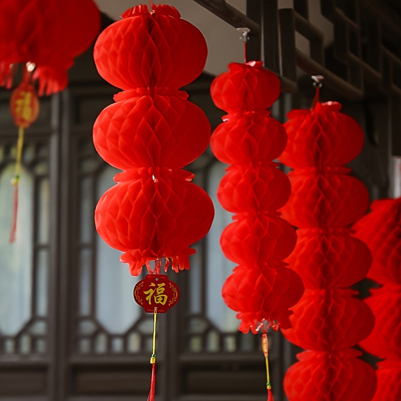 10pcs Honeycomb Small Lantern Wedding Arrangement Outdoor Waterproof Lantern