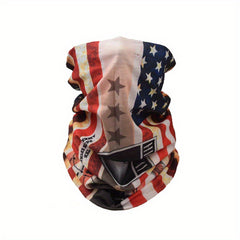 American Flag Sunshade Magic Bandana Neck Gaiter for Outdoor Cycling